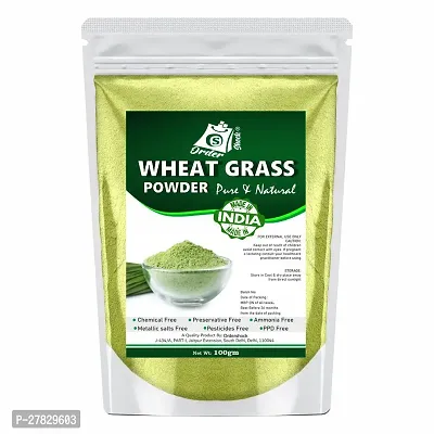 Ordershock Wheat Grass Powder 100g - Natural Superfood for Nutritional Wellness