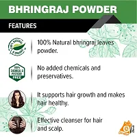 Ordershock Bhringraj Powder Natural Herbal Hair Care Treatment for Nourished, Healthy Hair-thumb1