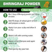 Ordershock Bhringraj Powder Natural Herbal Hair Care Treatment for Nourished, Healthy Hair-thumb3