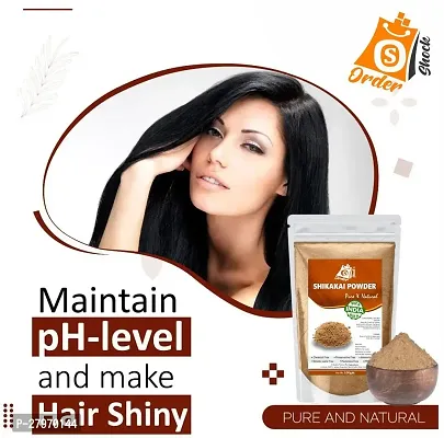 Ordershock Premium Sikhakai PowderPack OF 300g Each Powder 100g,  Natural Herbal Hair Care for Strength and Shine-thumb5