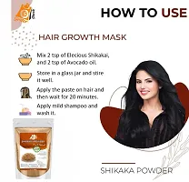 Ordershock Premium Sikhakai PowderPack OF 300g Each Powder 100g,  Natural Herbal Hair Care for Strength and Shine-thumb2