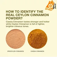 Ordershock Pure Ceylon Cinnamon Powder Quality Spice for Culinary Delights and Wellness-thumb2