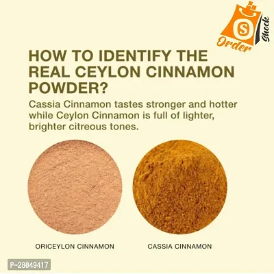 Ordershock Pure Ceylon Cinnamon Powder Quality Spice for Culinary Delights and Wellness-thumb3