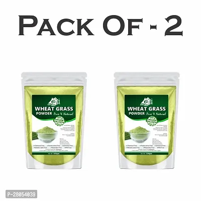 Ordershock Pure Wheat Grass Powder Natural Superfood for Nutritional Wellness-thumb0