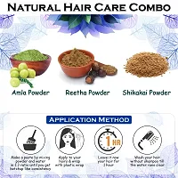 Amla, Reetha And Shikakai Powder For Hair Growth And Shining Hair Care Powder-thumb2