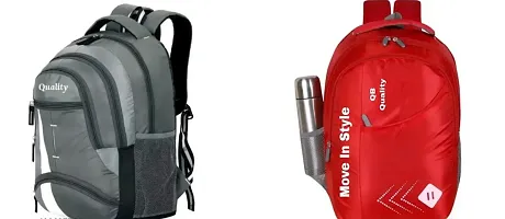 Stylish Unisex Backpacks For Men - Pack Of 2