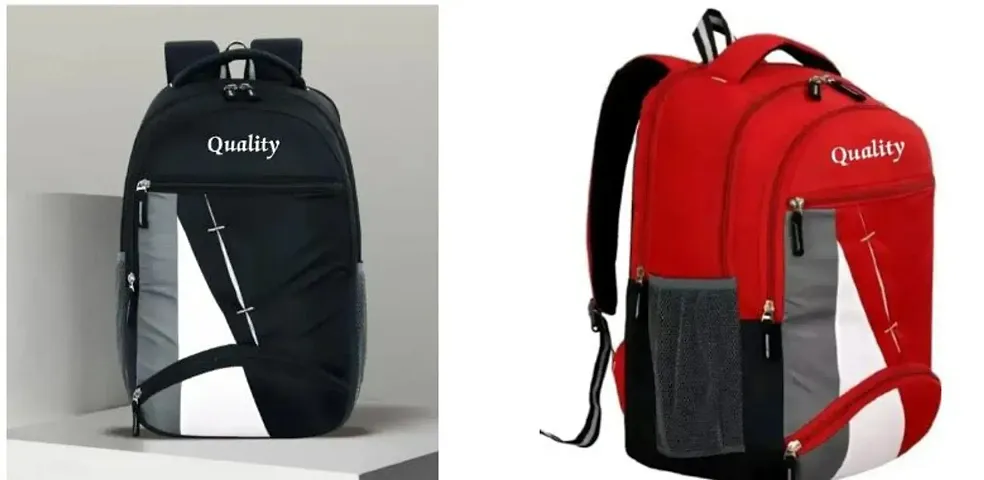 Stylish Unisex Backpacks For Men - Pack Of 2