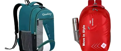 Stylish Unisex Backpacks For Men - Pack Of 2