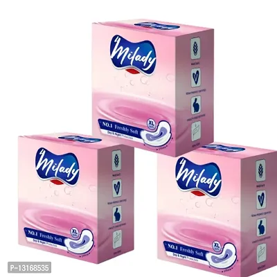 Fancy Sanitary Pads For Women Pack Of 3-thumb0