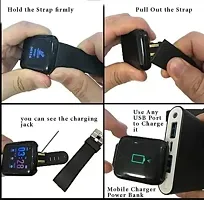 ID116 Bluetooth Smartwatch Wireless Smartwatch  (Black Strap, Free size)-thumb3
