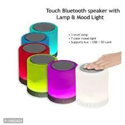 Bluetooth Speaker, Wireless HiFi Speaker Light, USB Rechargeable Portable with TWS ( PACK OF 1 )-thumb4