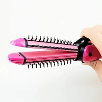 Professional 3 in 1 Electric Hair Straightener Curler Styler and Crimper(pack of 1)-thumb3