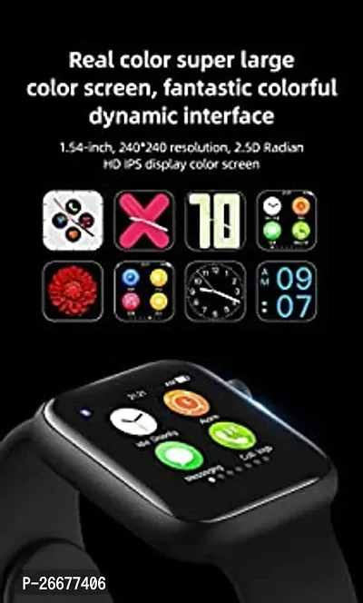 T500 SMART WATCH, 2024 latest version /Full Touch Screen Bluetooth Smartwatch with Body Temperature, Heart Rate  Oxygen Monitor Compatible with All 3G/4G/5G Android  iOS-thumb3