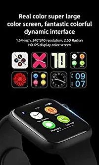 T500 SMART WATCH 2024 /latest version /Full Touch Screen Bluetooth Smartwatch with Body Temperature, Heart Rate  Oxygen Monitor Compatible with All 3G/4G/5G Android  iOS-thumb2
