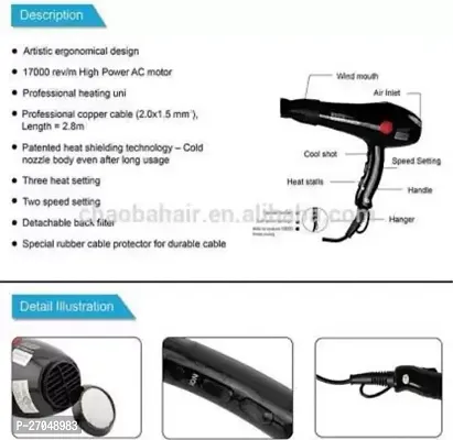 Professional Hair  Dryer Stylish Salon Grade Hair Dryer-thumb3