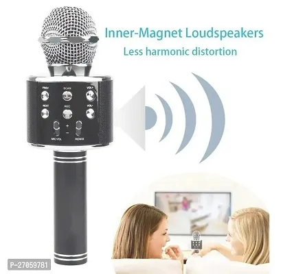 Wireless Microphone Bluetooth Handheld Karaoke Speaker-thumb2