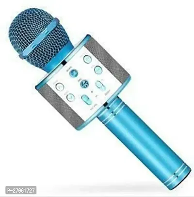 Wireless Bluetooth Karaoke Ws858 Microphone Speaker-thumb0