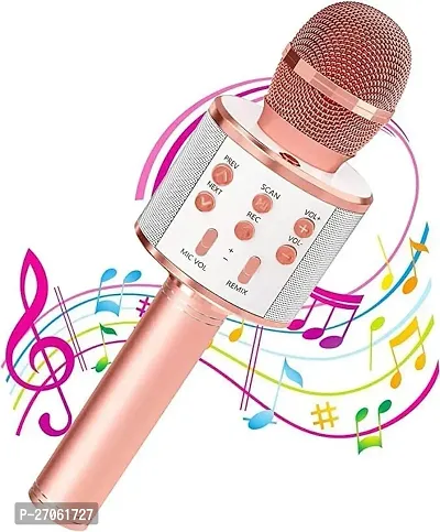 Wireless Bluetooth Karaoke Ws858 Microphone Speaker-thumb4