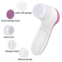 Pink And White 5 In 1 Beauty Care Massager ( pack of 1 )-thumb2