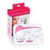 5 in 1 Electric Facial Cleaner Multifunction Massager ( Pack Of 1 )-thumb1