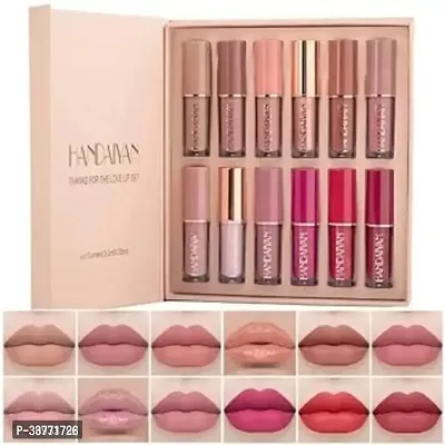 Liquid Matte Lipstick 12 Pcs Set 30 Ml Each-thumb0