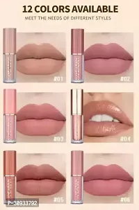 Liquid Matte Lipstick 12 Pcs Set 30 Ml Each-thumb1