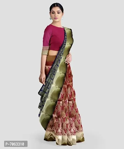 Classic Art Silk Saree With Blouse Piece