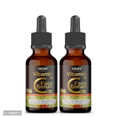 Vitamin C Face Serum Plus Boost Collagen And Elastin For Anti Aging, Skin Repair For Dark Circles 30 Ml Pack Of 2-thumb0