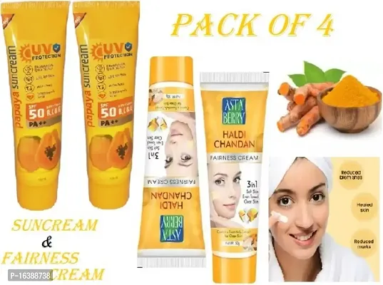Professi (Pack of 2) Asta Berry Haldi Chandan Fairness Cream (pack of 2)