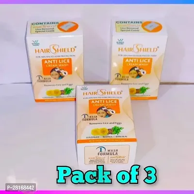 Hair Shield Anti Lice Cream Pack of 3