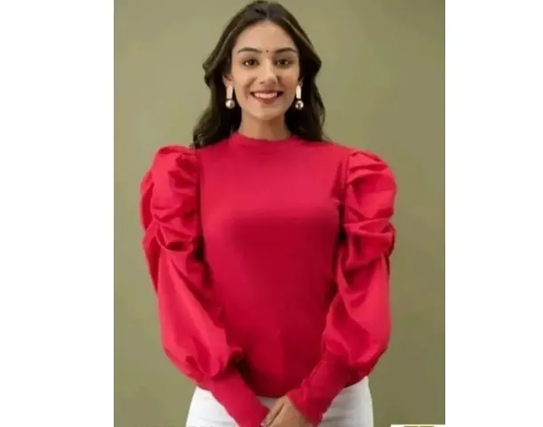 Puff Sleeve tops for girls