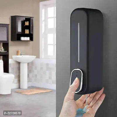 Useful ABS Plastic Wall Mounted Cylindrical Soap Dispenser-thumb0