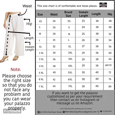 Classic Rayon Solid Palazzos for Women-thumb3