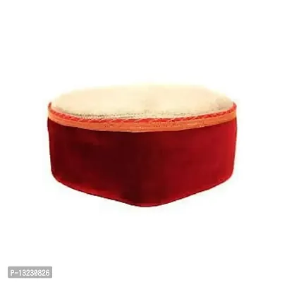 ARUNA Unisex Wool Cap (72527210155_Red, Maroon_Free Size)-thumb0
