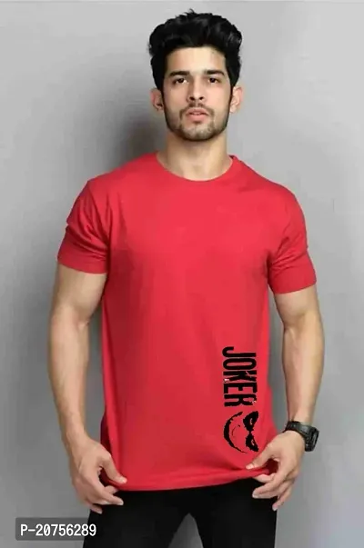 Stylish Men Polyester Round neck Casual T-Shirt-thumb0