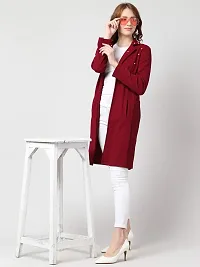 Women Longline Full Sleeve Shrug-thumb3