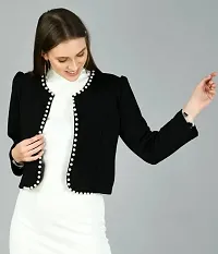 SFOTY?Formal Shrug Stylish| Office Wear, Casual Shrug for Girls  Women-thumb2