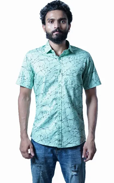 Must Have Cotton Short Sleeves Casual Shirt 