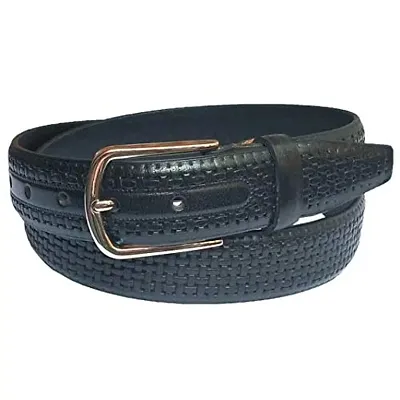 Al Khidmat Mens/Gents/Boys Genuine Original Leather Belt | Formal/Casual | Brown/Black/Tan Colour | 28 to 44 Sizes | 1 Year Warranty
