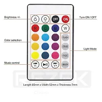 MUSIC LED BULB COLOR CHANGING 24 KEY REMOTE PACK OF 1-thumb1