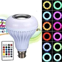 MUSIC LED BULB COLOR CHANGING 24 KEY REMOTE PACK OF 1-thumb2