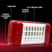 ( 221 SU ) 21 SMD EMERGENCY SOLAR LIGHT WITH INBUILD POWER BANK AND DATA CABLE  PACK OF 1-thumb3