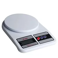 LACT Digital Electronic Weight Machine for Home Kitchen, Shop,Weighing Scale Kitchen | Weigh Food, Fruits, Vegetables, Upto 10 KG | Small, Portable White-thumb4