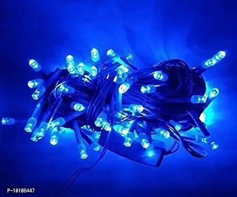 LED Pixel String  Rice Light 13 Meter with 40% More Brighter Diwali Festivals Christmas Multi-Purpose Decorative Light (Blue, Pack of 1)-thumb0