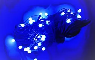 LED Pixel String  Rice Light 13 Meter with 40% More Brighter Diwali Festivals Christmas Multi-Purpose Decorative Light (Blue, Pack of 1)-thumb1