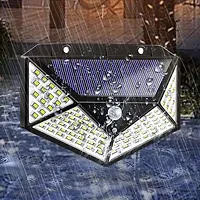 100 LED SOLAR Bright Outdoor Security Lights with Motion Sensor Solar Powered Wireless Waterproof Night Spotlight for Outdoor/Garden Wall, Solar Lights for Home-thumb1