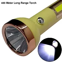 1703 JY SUPER  2in1 JY 450 Meter 3 Mode Outdoor Lamp Search Light Waterproof LED Rechargeable 3W Flashlight Torch  Table Lamp Emergency Light 1800 mAh Battery Multicolor-thumb2