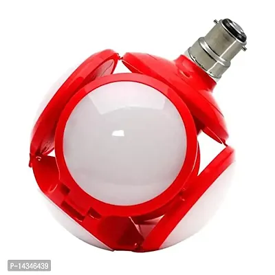 FOOTBALL LADOO 40-Watt B22 Cool Day White Football LED Light Bulb | Super Bright Angle Adjustable Home Ceiling Lights Decorative - Bulb - (Pack of 1)-thumb0