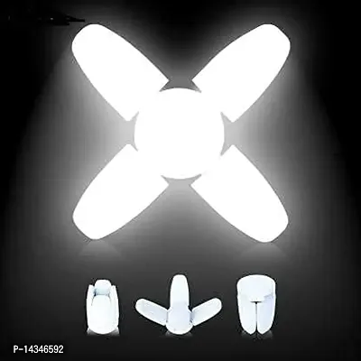 2 FAN LED   (PACK OF - 2 )    28-Watts B22 Base Cool Day White Decorative LED Bulb | Mini Fan Blade Led Bulb --thumb2