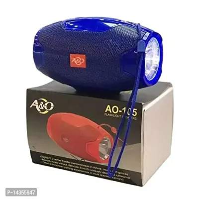 AO 105      BLUETOOTH SPEAKER  Flashlight Speakers/Bluetooth Speaker  (Torch Light) Bluetooth Speaker (Multicolour)-thumb0